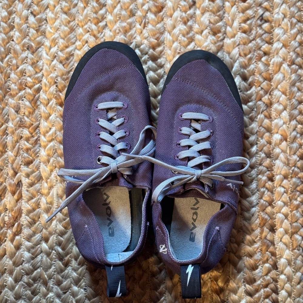 Evolv Purple Climbing Shoes